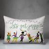 Creative Products Jazz Parade Throw Pillow | Decorative Pillows for Living Room Couch Bed Sofa, Fluffy Soft Cushion | Multi, 14x20 view 2