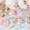 21 Pieces Butterfly Cake Toppers With Happy Birthday Cake Toppers 3D Pink Gold Butterfly Cake Decorations for Girls Women's Birthday Party Wedding Cake Decor Baby Shower (Purple) view 4