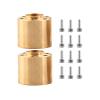 2Pcs Brass Wheel Hex Hub Adapter for Axial SCX10 Capra TRX4 TRX6 VS4-10 Gen8 RC Car Accessories Repair RC Car Parts view 1