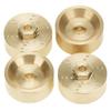 Gold 1/24 RC Car Widened Wheel Rim Hub Counterweights for Axial SCX24 AXI00002 AXI00001 AXI90081 view 1