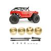 Gold 1/24 RC Car Widened Wheel Rim Hub Counterweights for Axial SCX24 AXI00002 AXI00001 AXI90081 view 4
