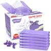 Baby Disposable Diaper Bags Easy-To-Tie Tabs Diaper Sacks with Lavender Scented Diaper Disposal or Pet Waste Bags (500 Count) view 1