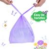 Baby Disposable Diaper Bags Easy-To-Tie Tabs Diaper Sacks with Lavender Scented Diaper Disposal or Pet Waste Bags (500 Count) view 3