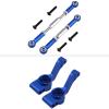 HobbyPark Aluminum Stub Axle Carrier and Links for Traxxas Slash 4x4 Upgrades view 1