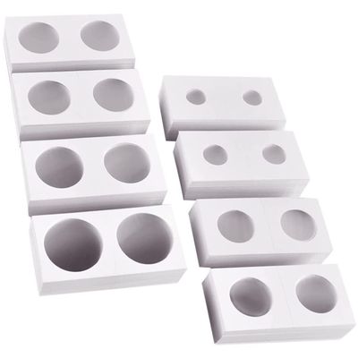 400pcs Transparent Holders Convenient Clips and Paper Organizer for Safe Storage and Protects from Scratching and Sliding Includes Multiple
