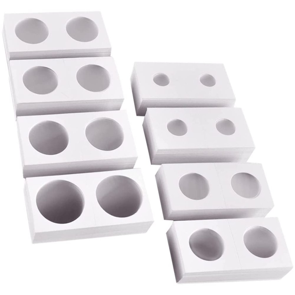 400pcs Transparent Holders Convenient Clips and Paper Organizer for Safe Storage and Protects from Scratching and Sliding Includes Multiple