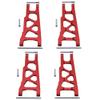 HobbyPark Aluminum Suspension Arms and Caster Blocks, Steering Blocks, Stub Axle Carrier Knuckles for Traxxas Slash 4x4 Upgrades view 2