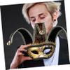 GALPADA Venetian Mask Masquerade Mask Halloween Carnival Party Vintage Fancy Dress Ball Dress Up for Men view 2