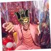 GALPADA Venetian Mask Masquerade Mask Halloween Carnival Party Vintage Fancy Dress Ball Dress Up for Men view 4