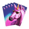 Brian Bula Pink Unicorn Playing Cards Cool Sunglasses Wearing Pink Unicorn Poker Cards view 1