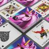 Brian Bula Pink Unicorn Playing Cards Cool Sunglasses Wearing Pink Unicorn Poker Cards view 2