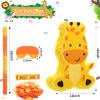 Sratte Piata Bundle with a Blindfold and Bat (16 x 12 x 3 Inches), Cute Animal Piata for Birthday Party Toys Decoration for Animal Theme Birthday Party Game Supplies Photo Prop(Giraffe) view 2