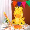 Sratte Piata Bundle with a Blindfold and Bat (16 x 12 x 3 Inches), Cute Animal Piata for Birthday Party Toys Decoration for Animal Theme Birthday Party Game Supplies Photo Prop(Giraffe) view 3