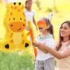 Sratte Piata Bundle with a Blindfold and Bat (16 x 12 x 3 Inches), Cute Animal Piata for Birthday Party Toys Decoration for Animal Theme Birthday Party Game Supplies Photo Prop(Giraffe) view 4