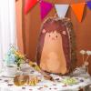 Sratte Piata Bundle with a Blindfold and Bat (16 x 12 x 3 Inches), Cute Animal Piata for Birthday Party Toys Decoration for Animal Theme Birthday Party Game Supplies Photo Prop(Hedgehog) view 3