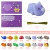 ZIZICG 28Pack Valentine Mochi Squishy Toys with Valentines Day Cards for Kids School, Kids Valentine's Day Cards Exchange Gift for School Classroom view 2