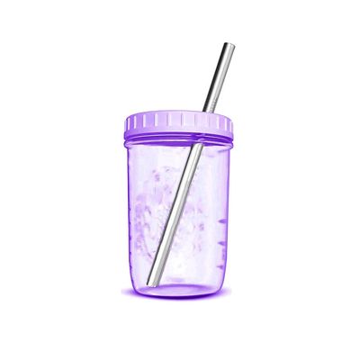 Wide Mouth Cups with Purple