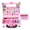 Girls Kids Makeup Set,Washable Kids Makeup Bag Girls Toys,Princess Dress Up Game Makeup Beauty Set Gift for Girls/Boys view 3