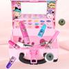 Girls Kids Makeup Set,Washable Kids Makeup Bag Girls Toys,Princess Dress Up Game Makeup Beauty Set Gift for Girls/Boys view 4