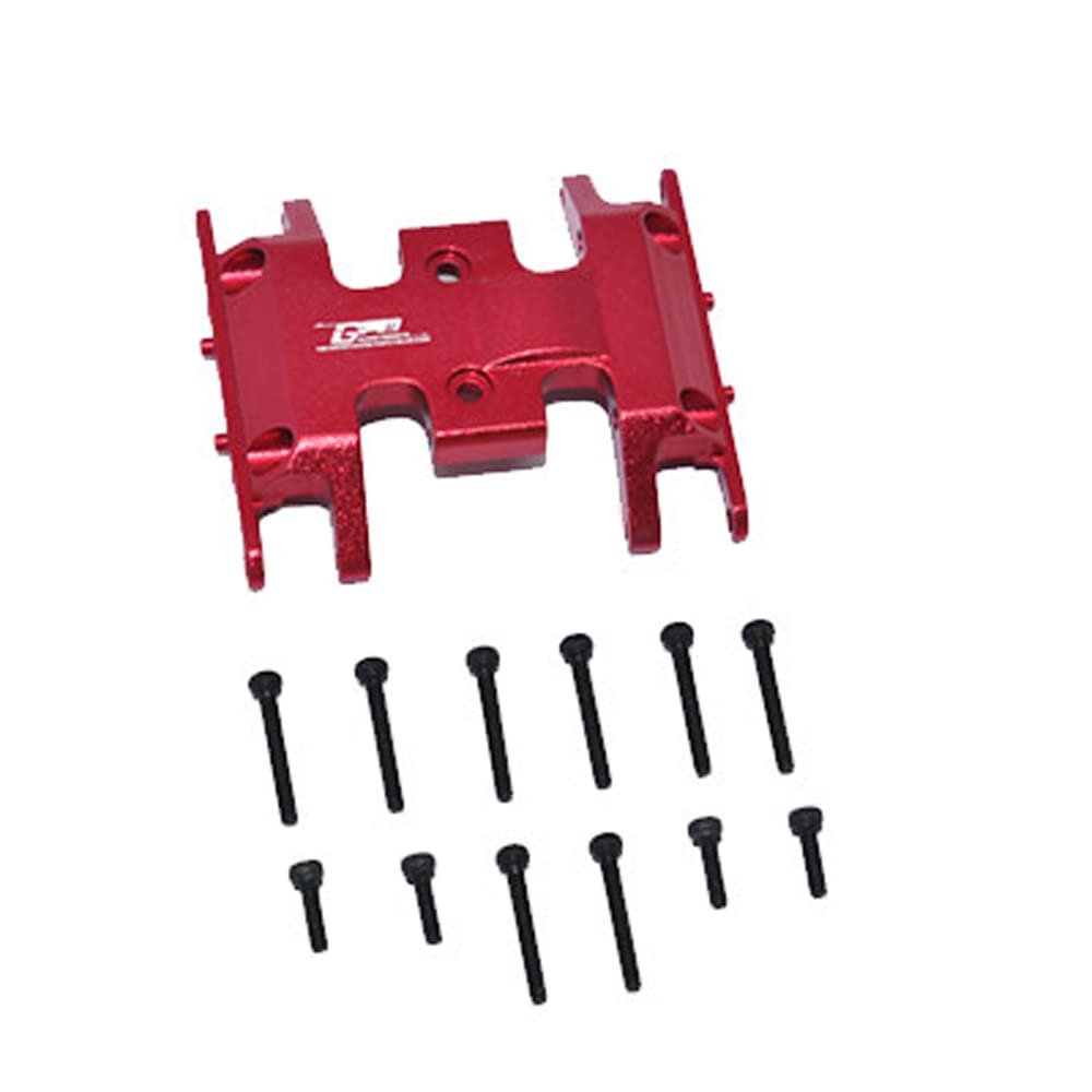 GPM for AXIAL-1/24 4WD SCX24 DEADBOLT-AXI90081/AXIAL-1/24 Jeep Wrangler JLU CRC-AXI00002 Aluminum Alloy Medium Gear Box Chassis