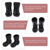 Toddmomy 12pcs Christmas Boots Model Santa Mini Shoe Models Fairy Gardens Decoration Miniature Shoes Adornments Tiny Miniature Dollhouse Home Table Decor view 4