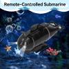 SPYMINNPOO Remote Control RC Submarine,6 Channel 2.4G Remote Control Mini RC Submarine Model Toy Simulation for Kids Birthday Children Gift view 2