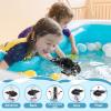 SPYMINNPOO Remote Control RC Submarine,6 Channel 2.4G Remote Control Mini RC Submarine Model Toy Simulation for Kids Birthday Children Gift view 3