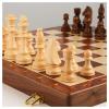 2 in 1 Chess Set for Adults Unique, Chess Board Set Foldable Storage Box, 3in King Height Wooden Chess Pieces / 2 Extra Free Queen / 15in Chess Set and Boards Game for Kids view 4