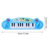 Electronic Organ, Kids Electronic Piano Keyboard 12 Keys Electronic Organ Musical Instrument Toys for Children Over Three Years Old (Blue) view 4