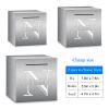 Dinikally Personalized Engraved Stainless Steel Piggy Bank Custom Money Piggy Bank with Name (5.9inch) view 3