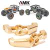 Brass Counter Weight Axle Housing for Axial RC Crawler 1/18 UTB18 Capra Unlimited Trail Buggy RTR Upgrade Part (C) view 2