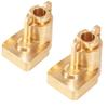 Brass Counter Weight Axle Housing for Axial RC Crawler 1/18 UTB18 Capra Unlimited Trail Buggy RTR Upgrade Part (A) view 1