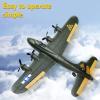 GoolRC B-17 RC Plane, 2 Channel RC Airplane, 2.4GHz Remote Control Airplane, Ready to Fly EPP Foam Glider, Fixed Wing RC Aircraft Flight Toys for Beginners and Adults view 2