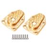 Brass Counter Weight Axle Housing for Axial RC Crawler 1/18 UTB18 Capra Unlimited Trail Buggy RTR Upgrade Part (B) view 1