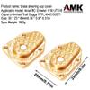 Brass Counter Weight Axle Housing for Axial RC Crawler 1/18 UTB18 Capra Unlimited Trail Buggy RTR Upgrade Part (B) view 4