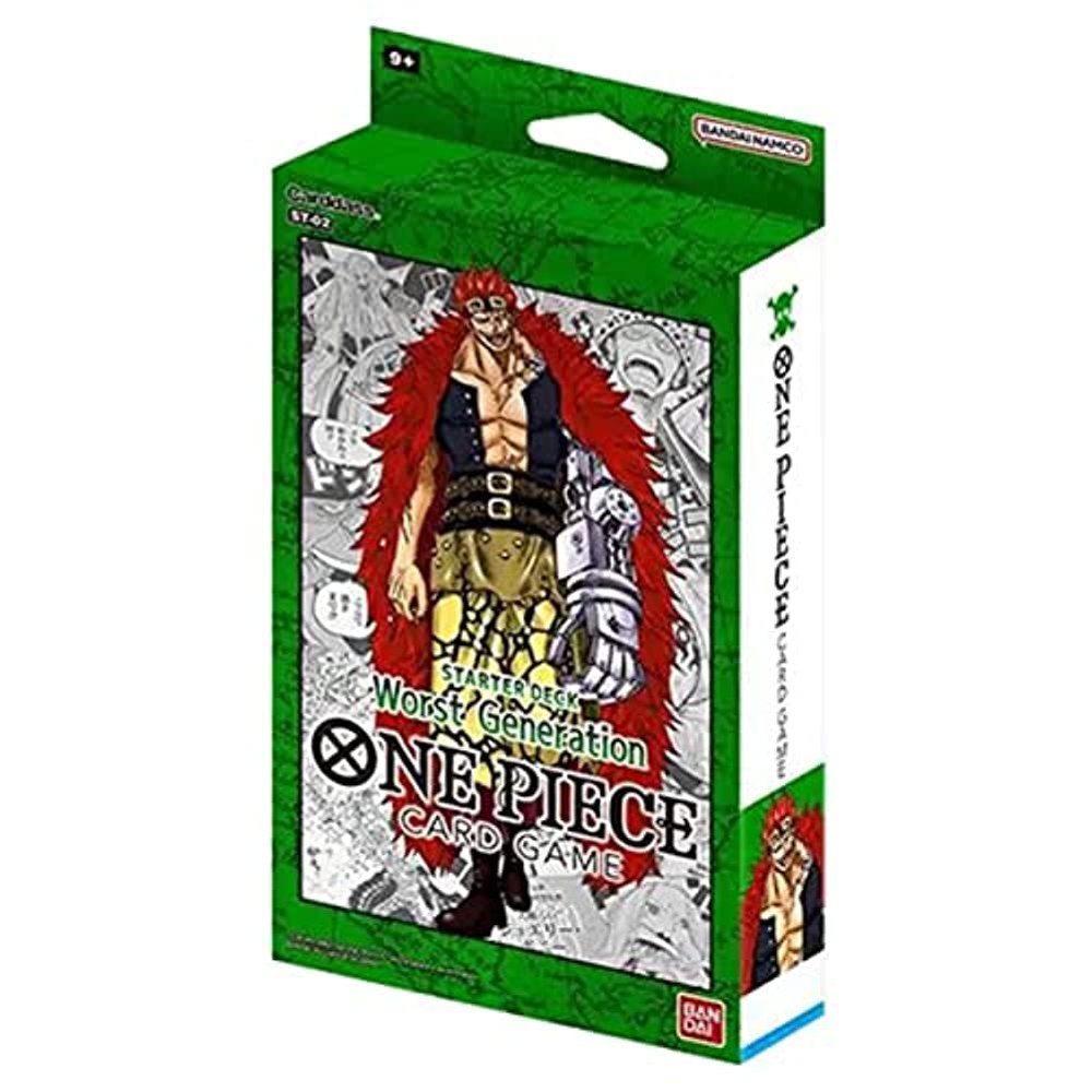 Bandai Namco Entertainment ONE Piece TCG: Worst Generation Starter Deck [ST-02]