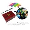 Haxtec Mystery Gemstone DND Dice Set with Wood Dice Case DND Gifts for Players Dual-Purpose Wooden Dice Box with Stone D&D Dice Set TTRPG Accessories view 2