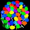MGparty 72 Easter Glow Eggs with 108 Mini Glow Sticks for Kids Glow-in-The-Dark Easter Egg Hunt, Easter Basket Stuffers Fillers, Party Favors, Classroom Prizes, and Game Supplies view 1