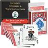 Ted's Sterling Magic Factory Cut Bicycle Color Joker Trick Deck (Red One Way Force) view 1
