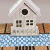 Toddmomy 27pcs Simulated Wooden Floor Miniature House Accessories Furniture Dolls Houses Decoration Wood Flooring Floor Tile Mini House Building kit Model Accessories Ceramic Tile Wallpaper view 4