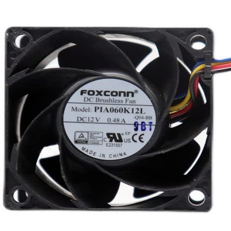 1 PCS PIA060K12L-Q04-BB DC12V 0.48A Cooling Fan