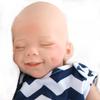 DangTpor 16" Realistic Newborn Silicone Baby Doll - 4.4 Lbs, 3D Painted Skin, Visible Veins, Weighted Sleeping Girl view 3
