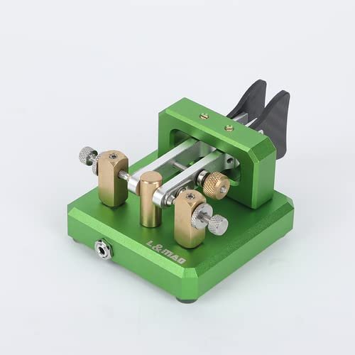 1 PCS Morse code double paddle automatic key shortwave CW transmitter HAM Replacement (green)