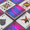 Brian Bula Pop Art Tropical Palm Tree and Ocean Playing Cards view 2