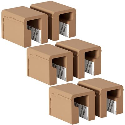 6pcs Proofing Corner Protectors Shaped Furniture Handles Adhesive for Boys and Girls Safety