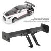 RC Car Tail Spoiler Wing, High Strength Aluminum Alloy RC Rear Tail Spoiler Wing Weihnachten for 1/10 Remote Control Vehicle Model Car Model Parts view 4
