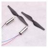 7.4V 41600RPM 8.5 * 23mm Miniature 8523 Coreless Motor With Propeller, Used For RC Quadrotor FPV Quadcopter Frame view 2