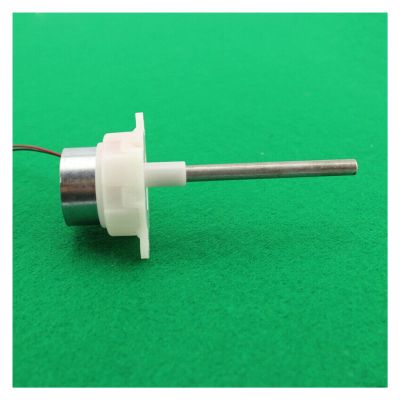 1pcs 300 1-6V White Round Micro Reducer Gearbox Solar Motor Silent And Stable Long Axis 65mm Hobby DIY Small Solar Model