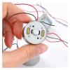 A 300 Solar Motor 3V 3000RPM Low Noise, Low Starting Current Micro Fan Motor 24.4x12.4mm Suitable For DIY Models view 3