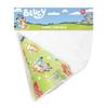 Unique Bluey Birthday Party Supplies Bundle Pack includes Party Cone Hats and 1 Dinosaur Sticker Sheet - 16 Hats view 4
